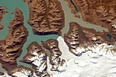 Perito Moreno Glacier,Argentina,ISS