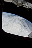Hurricane Sandy 2012,ISS image
