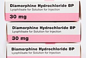 Diamorphine hydrochloride drug