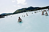 Blue Lagoon geothermal spa,Iceland