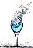 Water splashing,high-speed image