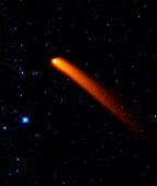 Comet Siding Spring,infrared image