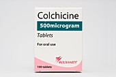 Colchicine gout drug