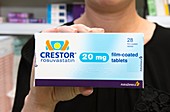 Rosuvastatin cholesterol lowering drug