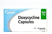 Pack of Doxycycline capsules