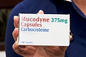 Pack of Mucodyne capsules