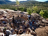 Neanderthal excavation,Pinilla del Valle