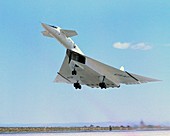 XB-70 Valkyrie supersonic aircraft,1965