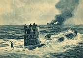 German U-boat attack,World War II