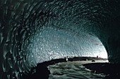 Vatnajokull sub-glacial cave,Iceland