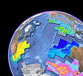 Indian Ocean,satellite imaging data