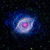 Helix Nebula,composite image