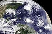 Atlantic hurricanes,August 2010