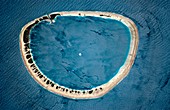 Nukuoro Atoll,ISS image