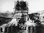 Sphinx scaffolding,early 20th century