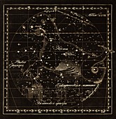 Cetus constellations,1829