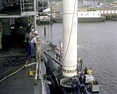 Trident missile preparation