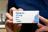 Pack of Citalopram tablets