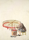 Candle-maker,19th-century China