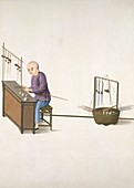 Weighing scale-maker,19th-century China