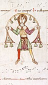 Religious bells,11th-century manuscript