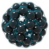 Buckminsterfullerene molecule