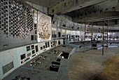 Chernobyl reactor 4 control room