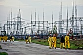 Chernobyl disaster shelter maintenance