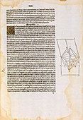 Euclid's Elements of Geometry,1482