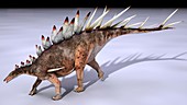 Dacentrurus dinosaur,artwork