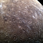 Craters on Mercury,MESSENGER image