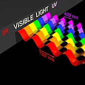 Visible light spectrum,artwork