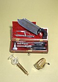 Post mortem instruments,19th century