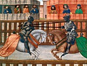 English-French joust in 1381
