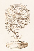 Armillary Sphere Illustration