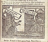 Women arguing,18th century artwork
