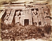 Small Temple at Abu Simbel,Egypt,1850s