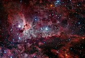 Carina nebula (NGC 3372),optical image