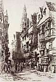 Wych Street,London,19th century