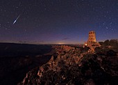 Meteor over Grand Canyon,USA