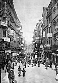 Leipzig street scene,1890s