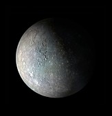 Mercury from space,artwork