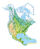 Geography of North America,artwork