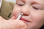 Nasal spray seasonal flu vaccine