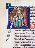 Prophet Hosea with scroll