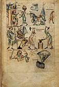 Drawings relating to the zodiac