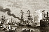 First Transatlantic Steamship Crossing