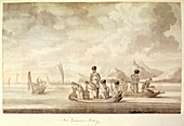 New Zealanders fishing