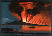 Mt. Vesuvius' terrible eruption