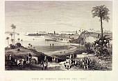 View of Bombay showing the Fort
